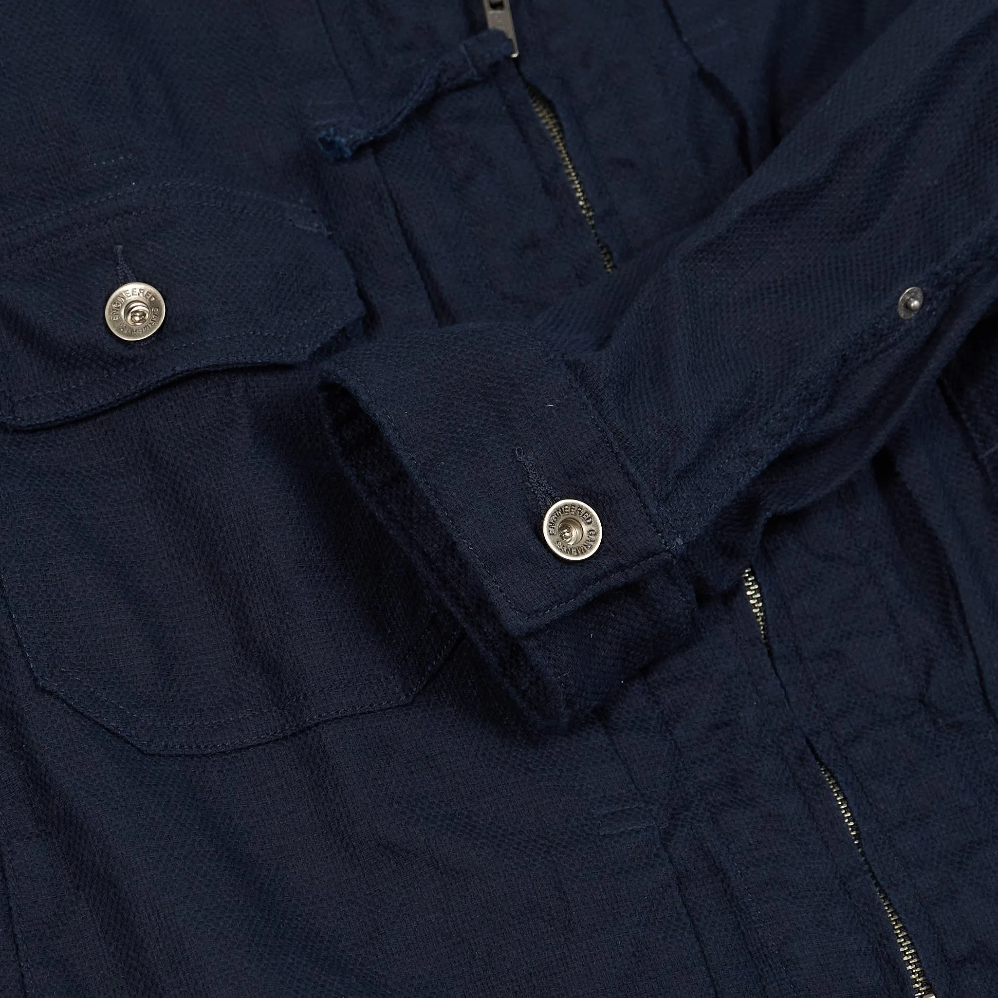 Engineered Garments Java Cloth Trucker Jacket
