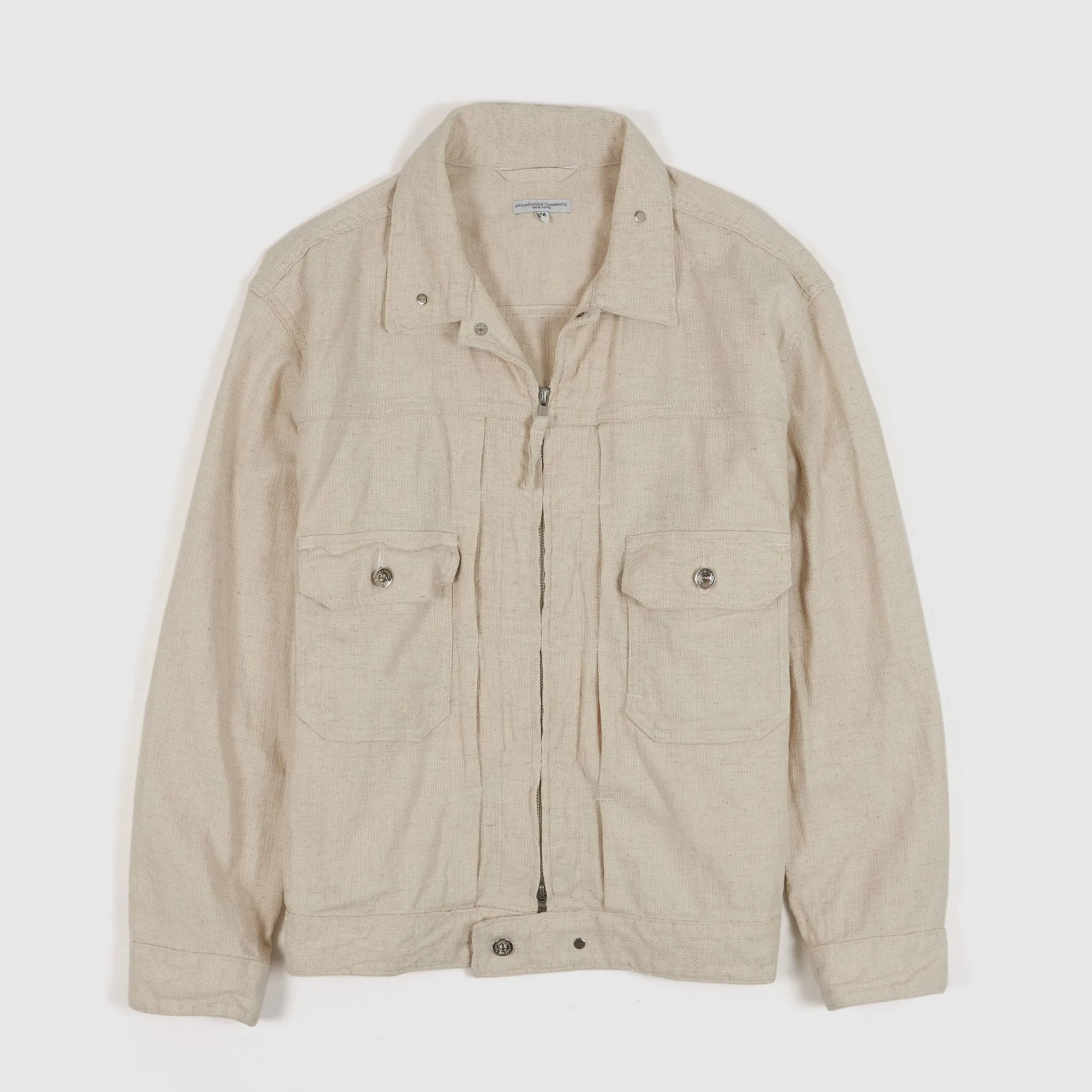 Engineered Garments Java Cloth Trucker Jacket