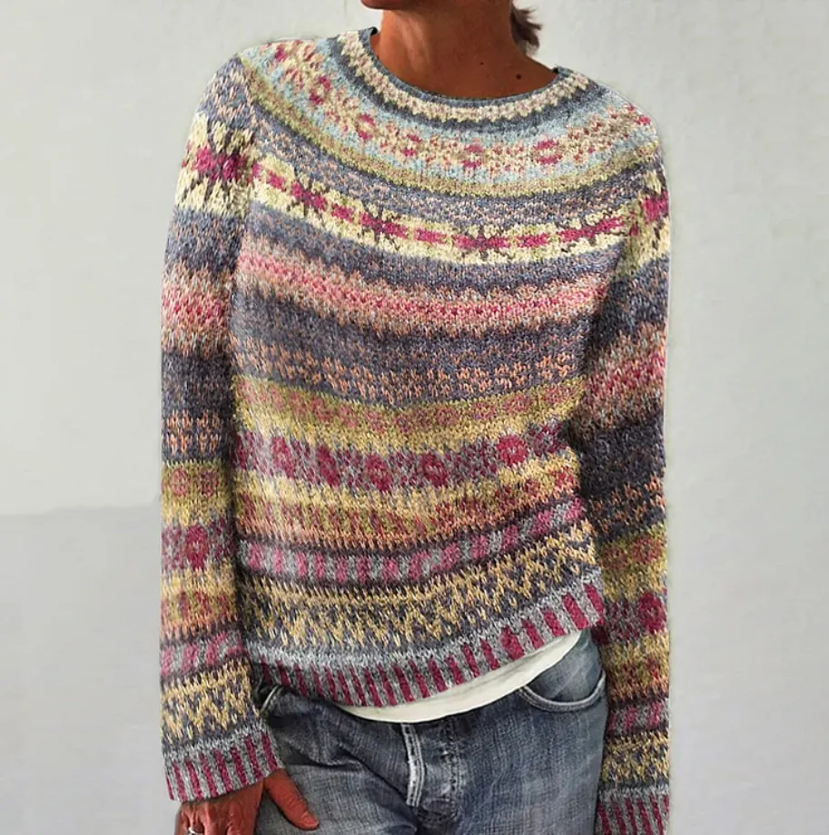 Fabienne™ | Comfortable Printed Cardigan