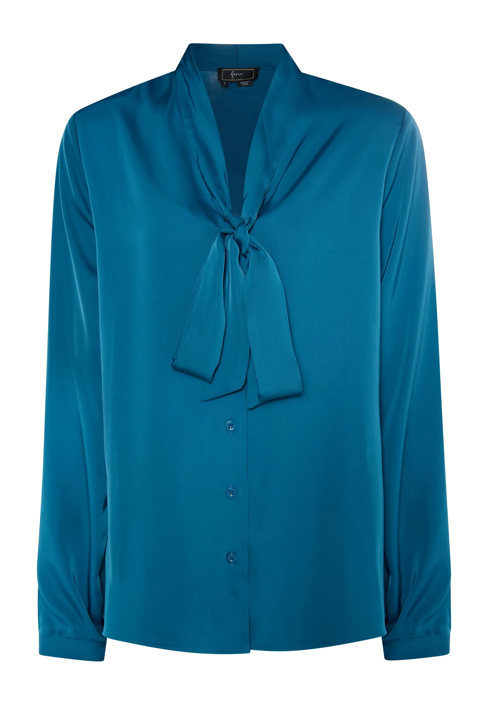 faina Women's Tie-Neck Blouse
