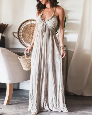 Fernanda® | Sleeveless Pleated Dress