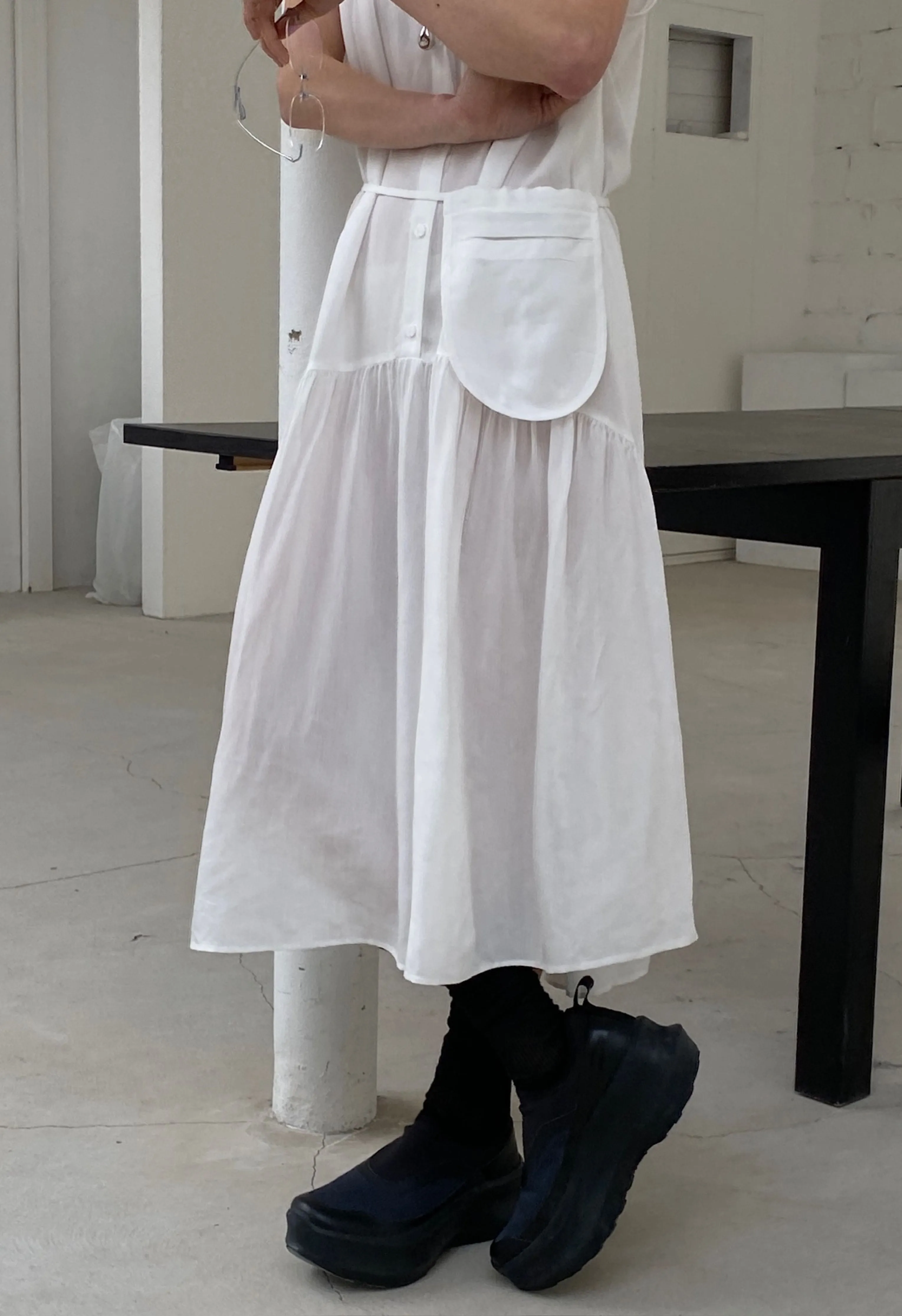 Flora Dress In White