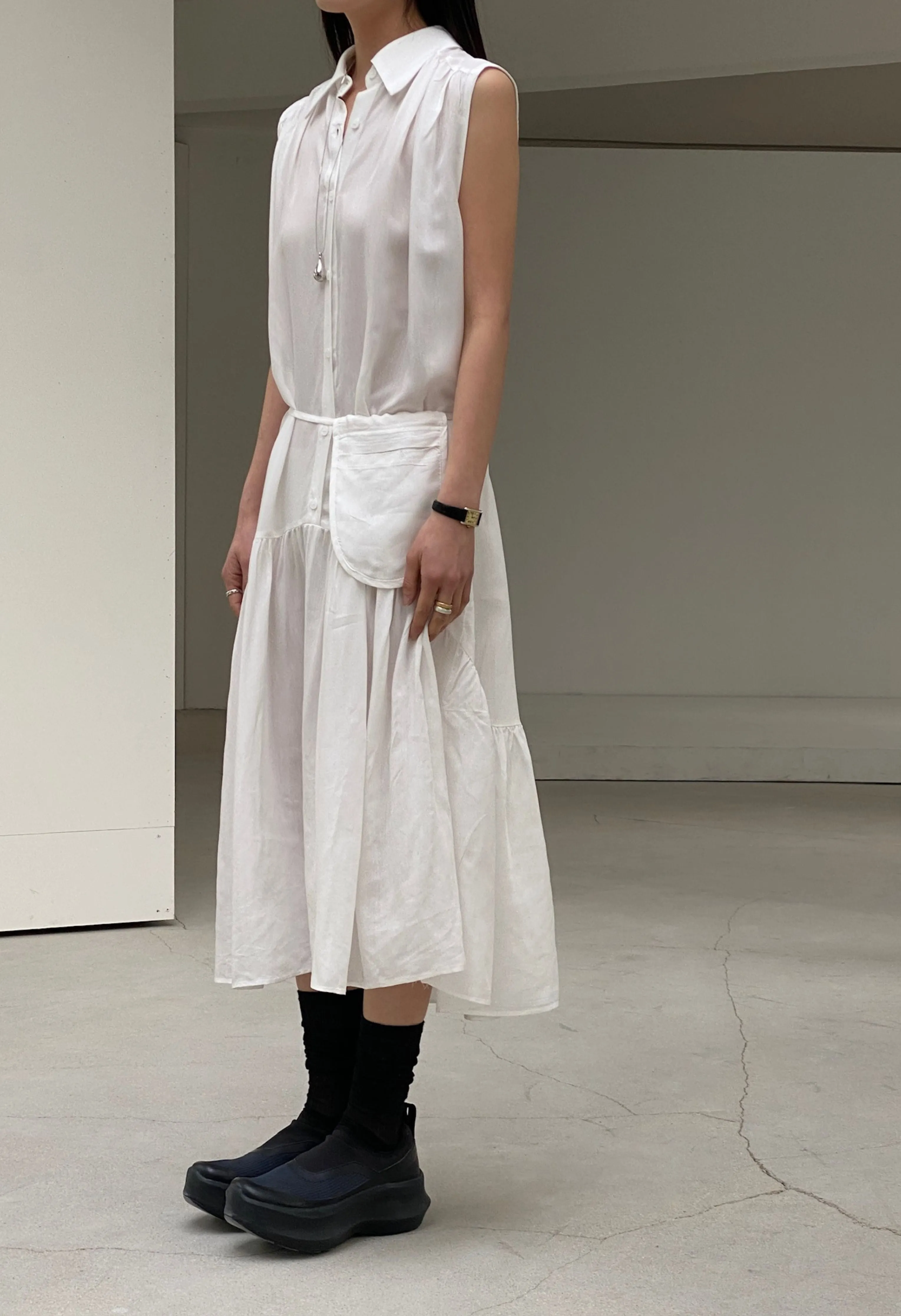 Flora Dress In White