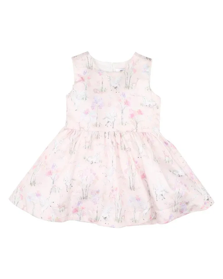 Florence Unicorn Print Dress