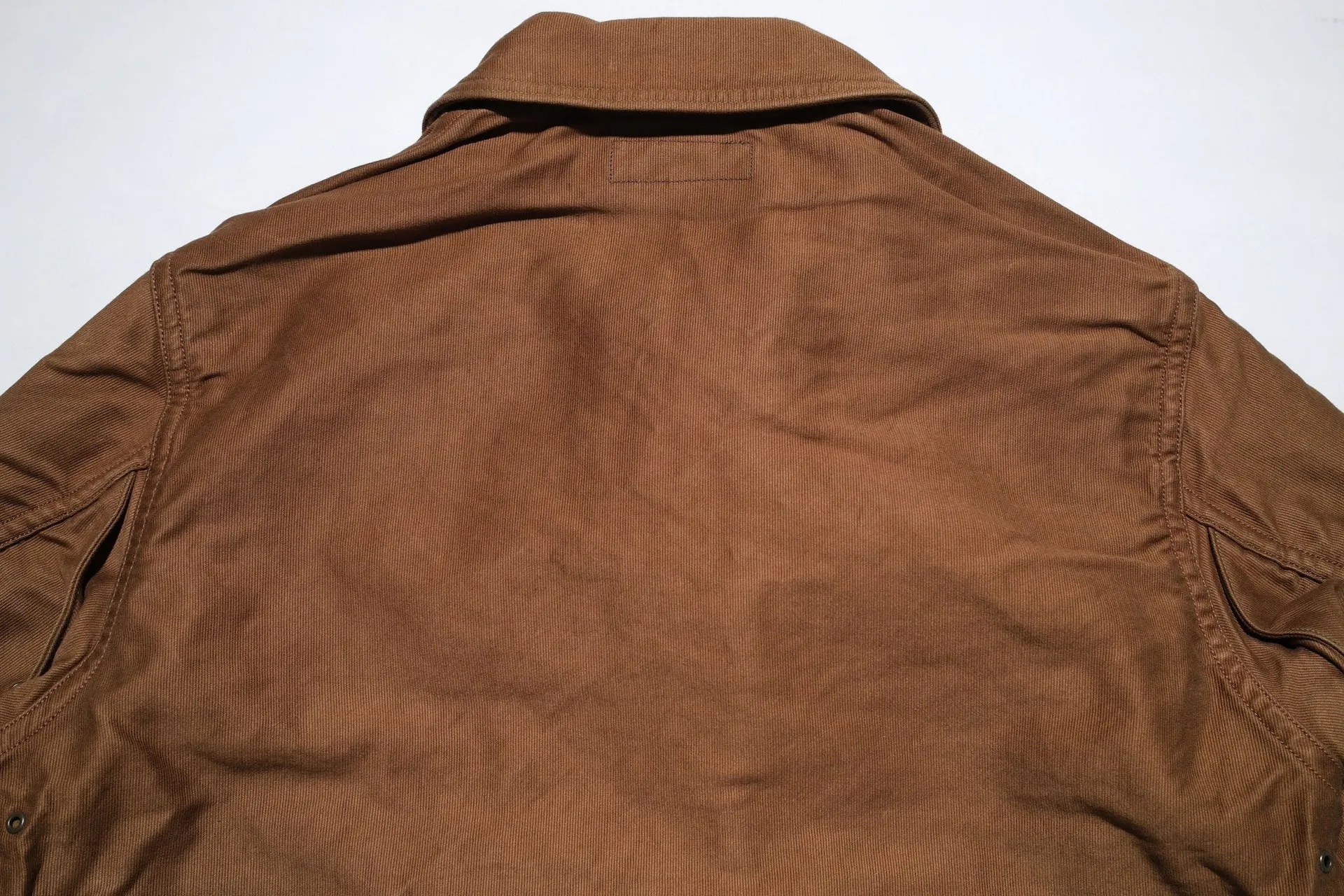 Freewheelers "S-8 Aviators" Summer Flying Jacket (Sepia Brown)