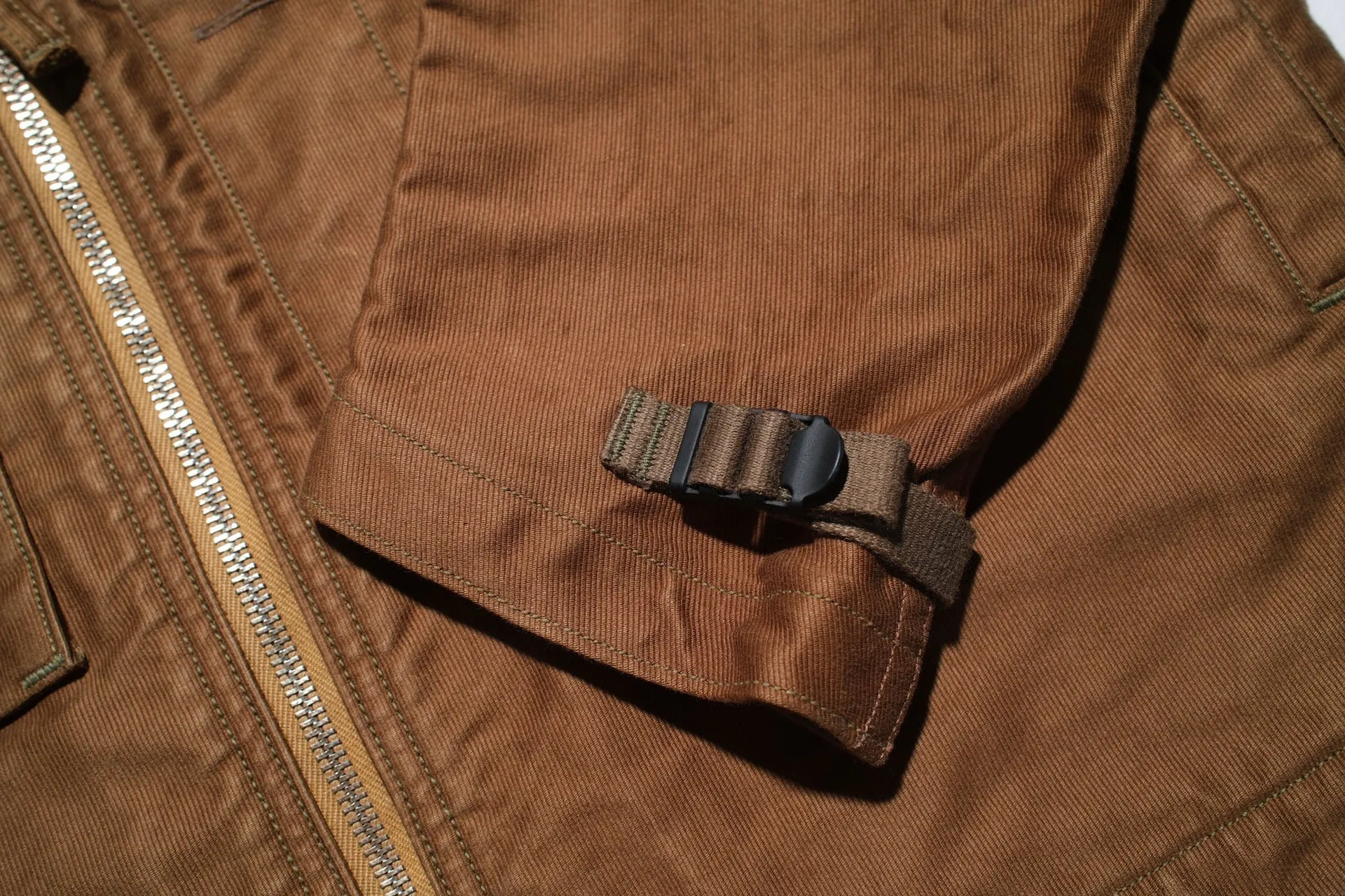 Freewheelers "S-8 Aviators" Summer Flying Jacket (Sepia Brown)