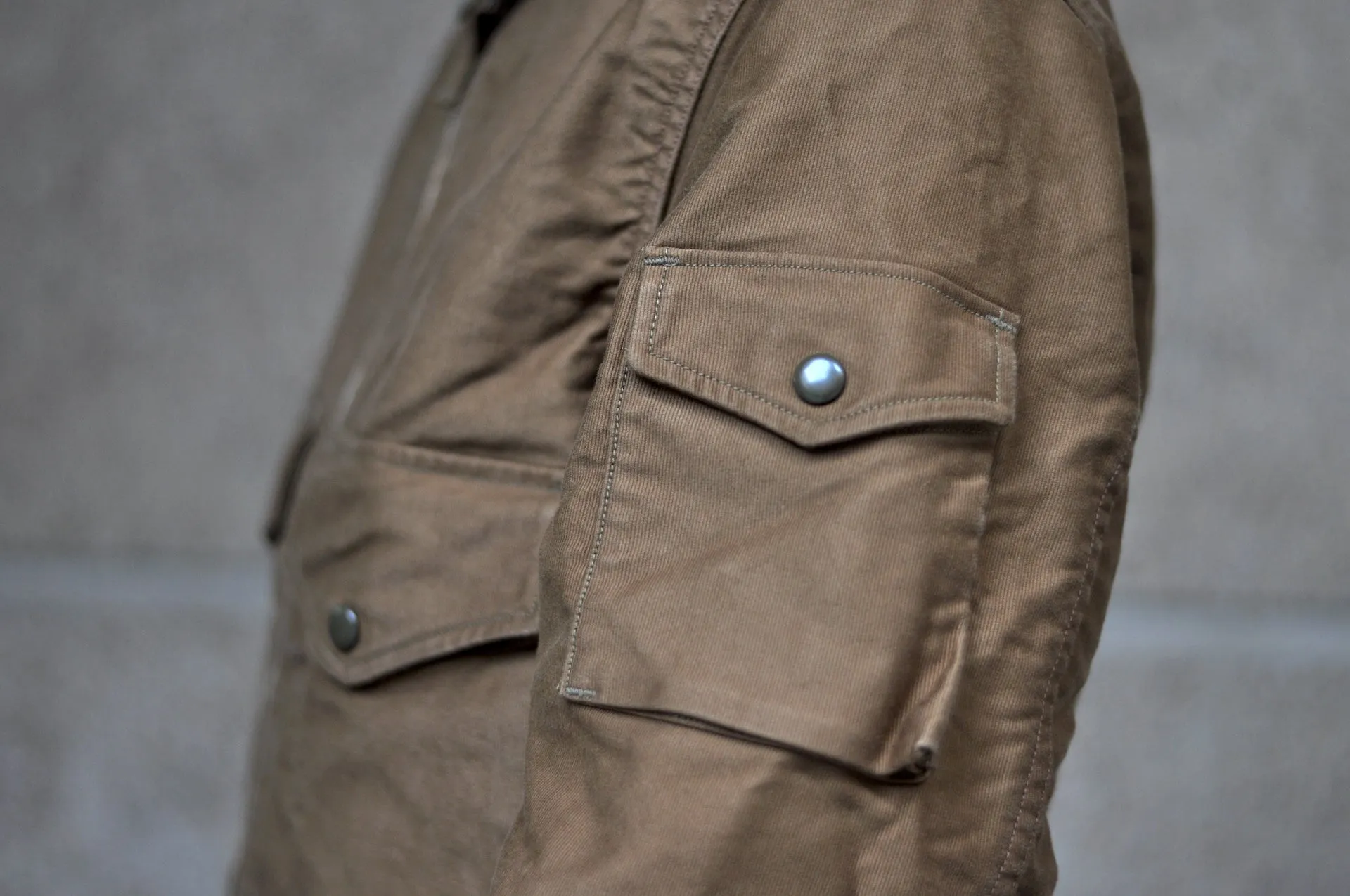 Freewheelers "S-8 Aviators" Summer Flying Jacket (Sepia Brown)