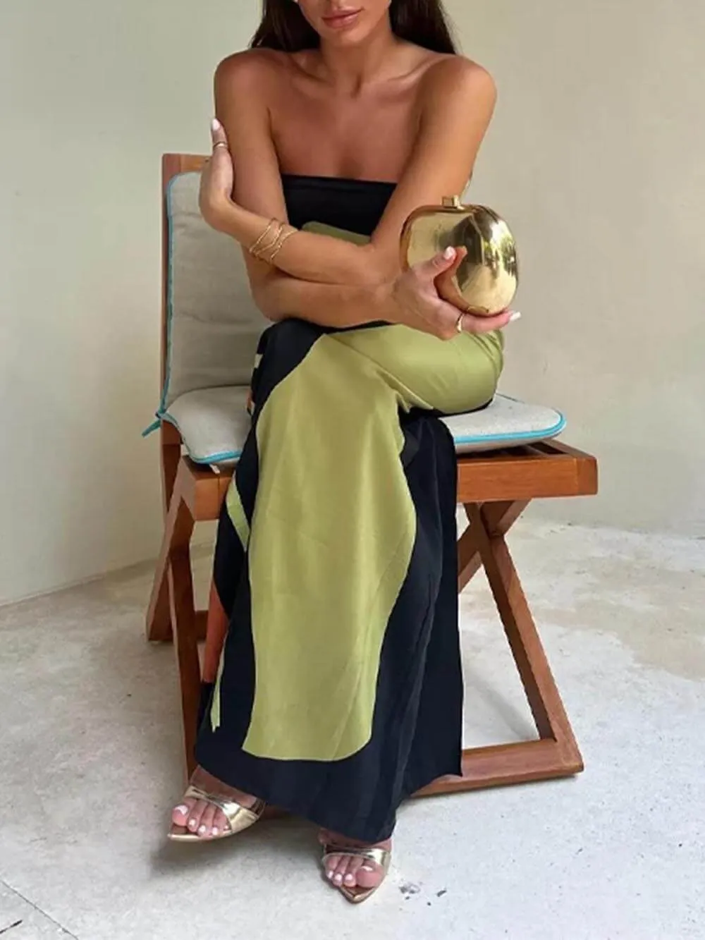 Gina Stunning Off Shoulder Maxi Dress