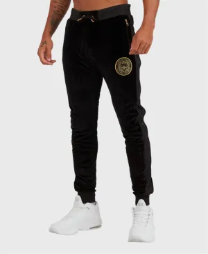 Glorious Gangsta Vega Velour Jogger Black