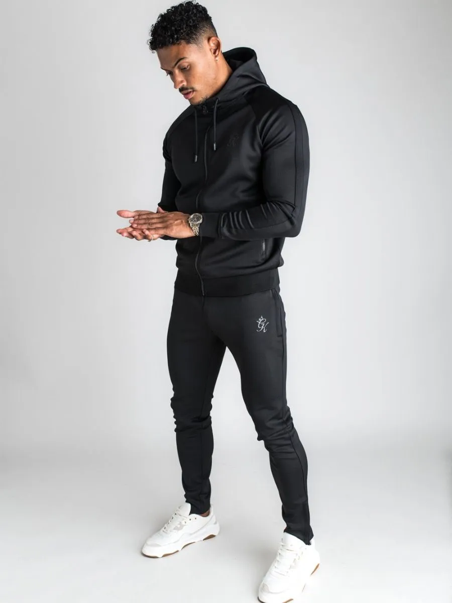 Gym King Basis Poly Track Pants Black