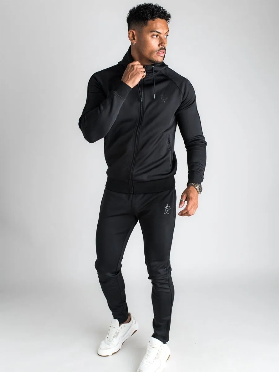 Gym King Basis Poly Track Pants Black