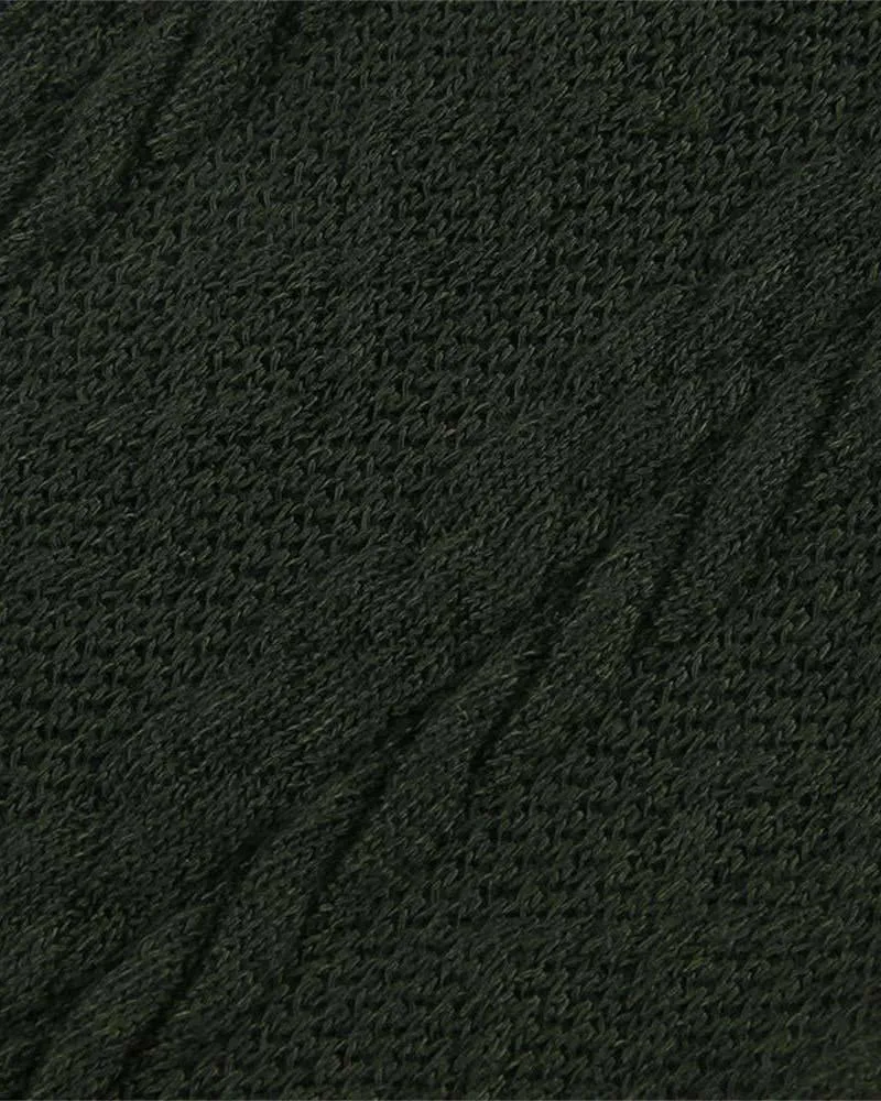 Helio Cable Knit Sleeves Star Top