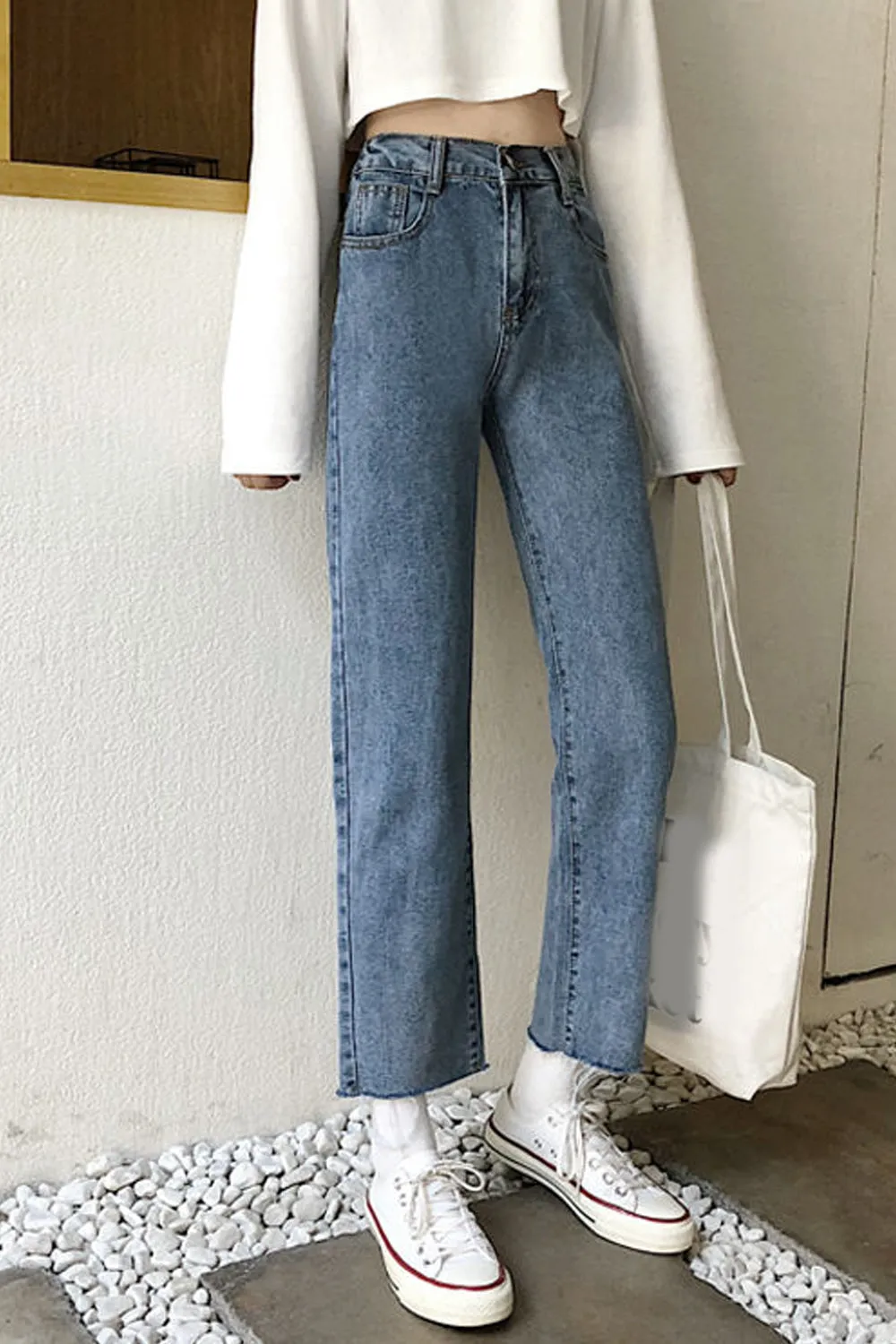 High Waist Pencil Long Jeans Pants