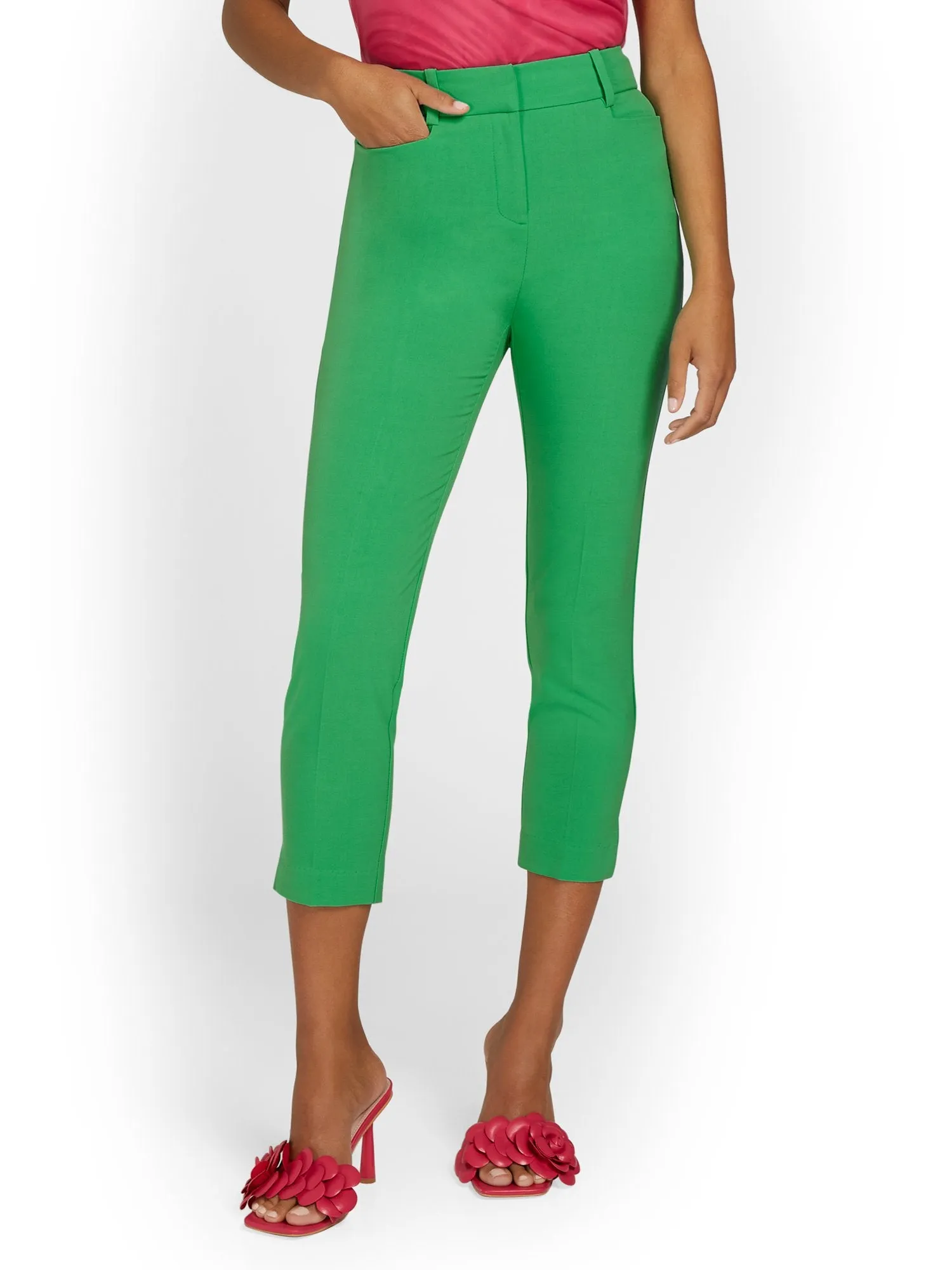 High-Waisted Capri Pant - Essential Stretch