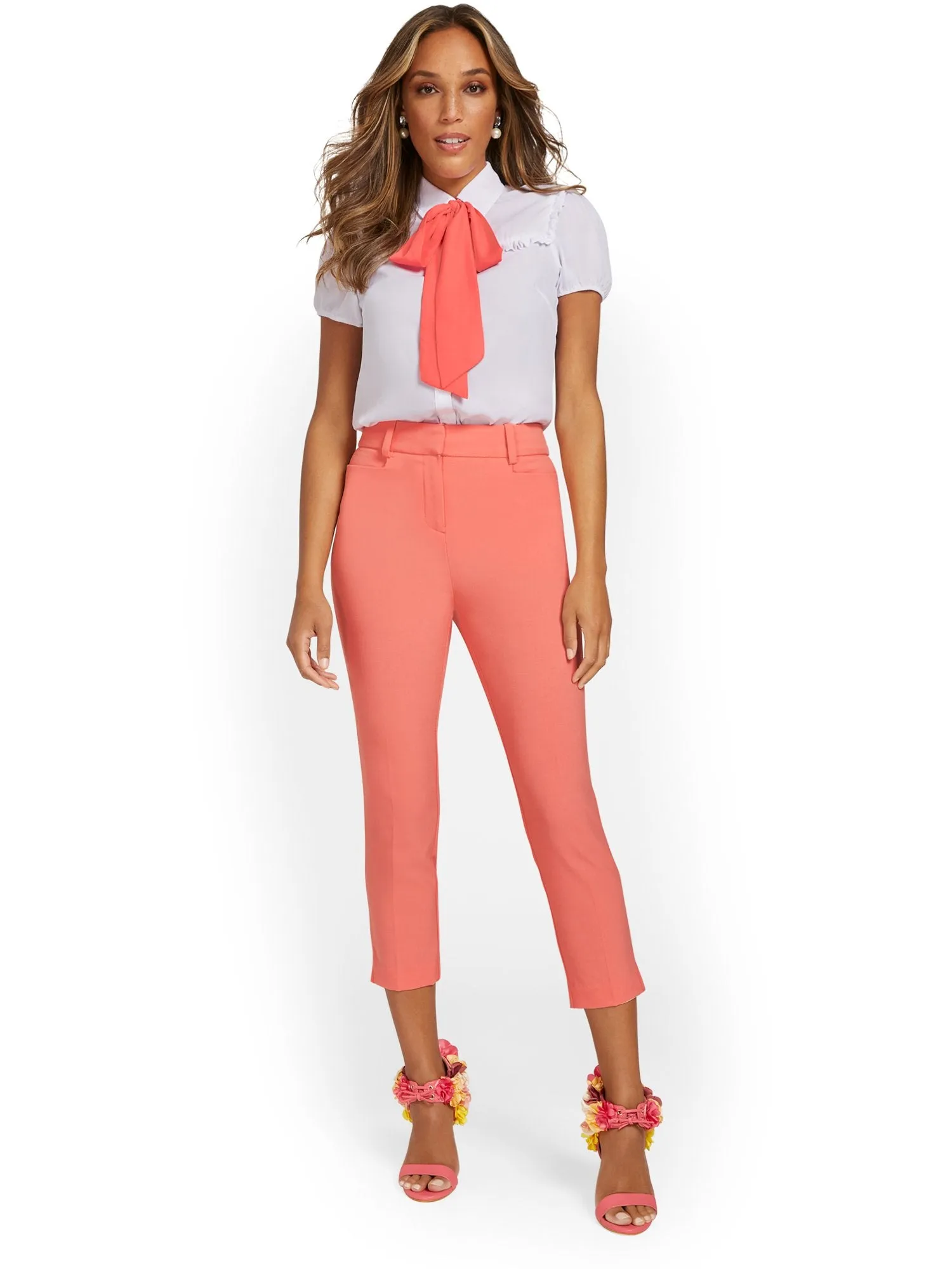 High-Waisted Capri Pant - Essential Stretch