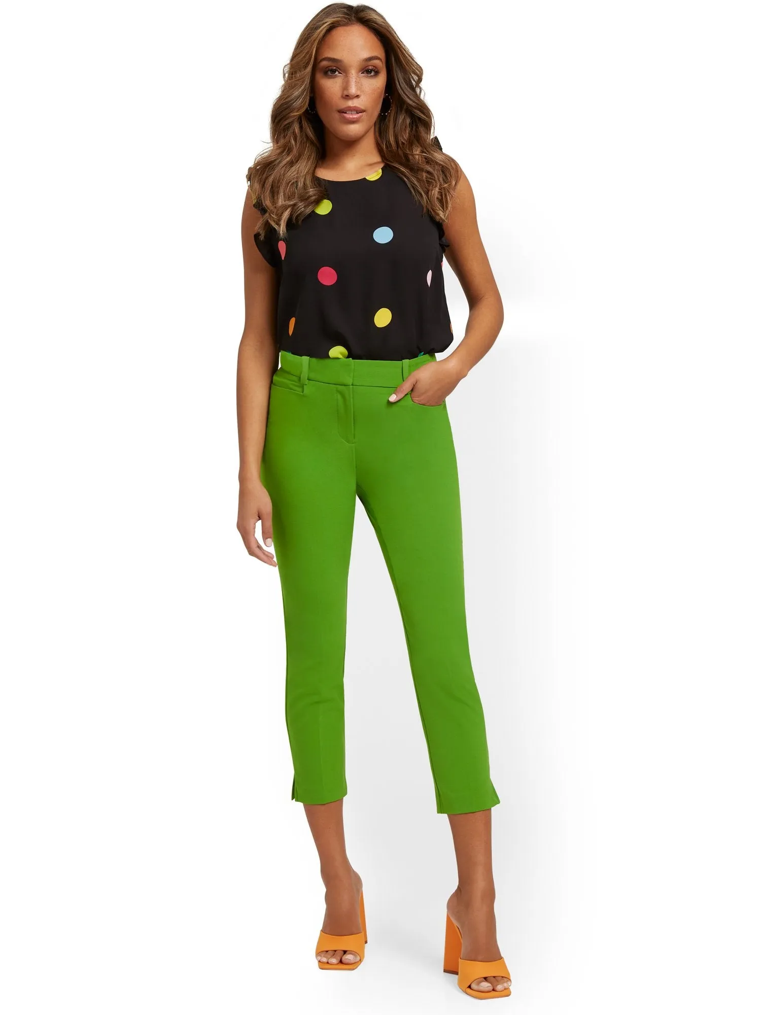 High-Waisted Capri Pant - Essential Stretch