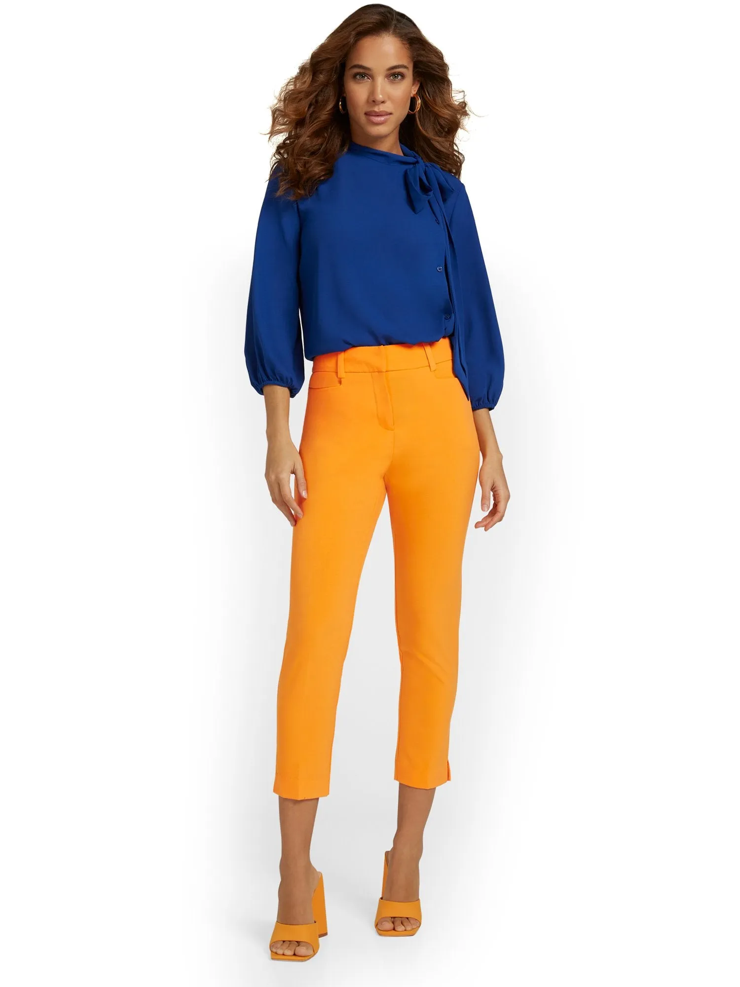 High-Waisted Capri Pant - Essential Stretch