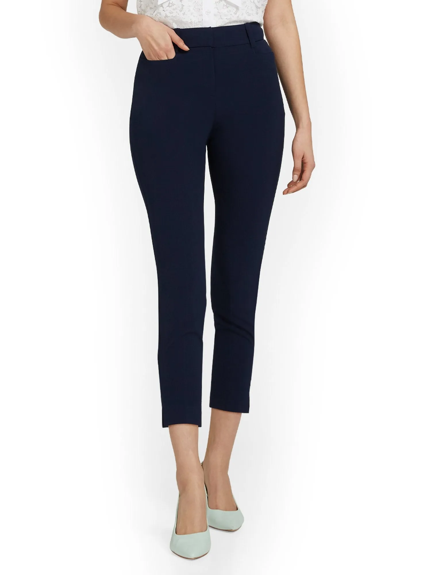 High-Waisted Capri Pant - Essential Stretch
