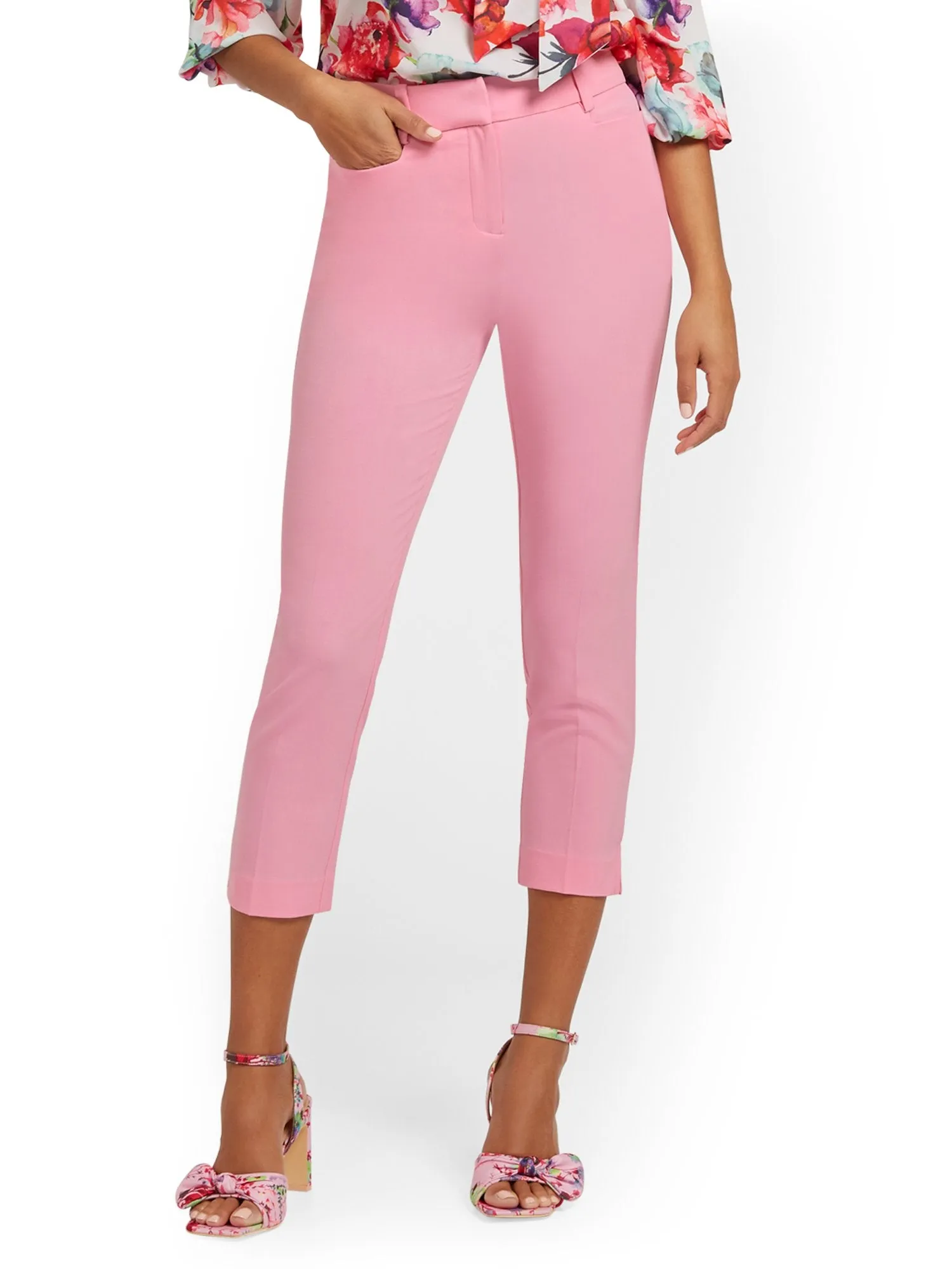 High-Waisted Capri Pant - Essential Stretch