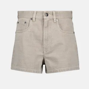 High-Waisted Denim Shorts