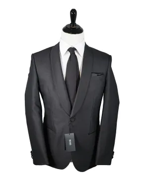 HUGO BOSS - Shawl Collar Satin tipped 1-Button Tuxedo Suit - 38R