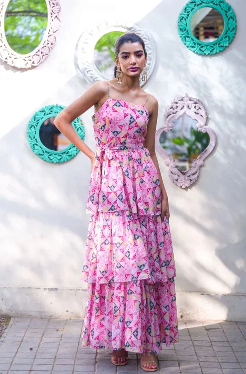 Jacqueline Ruffle Dress