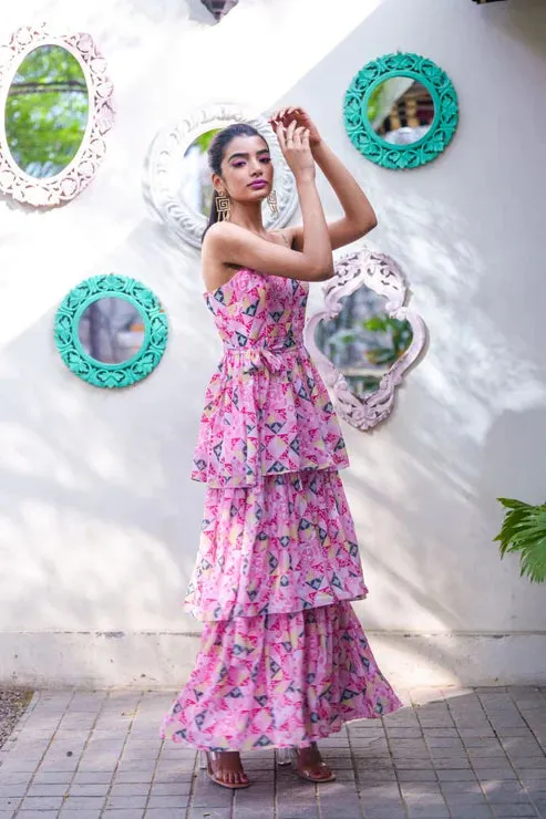 Jacqueline Ruffle Dress