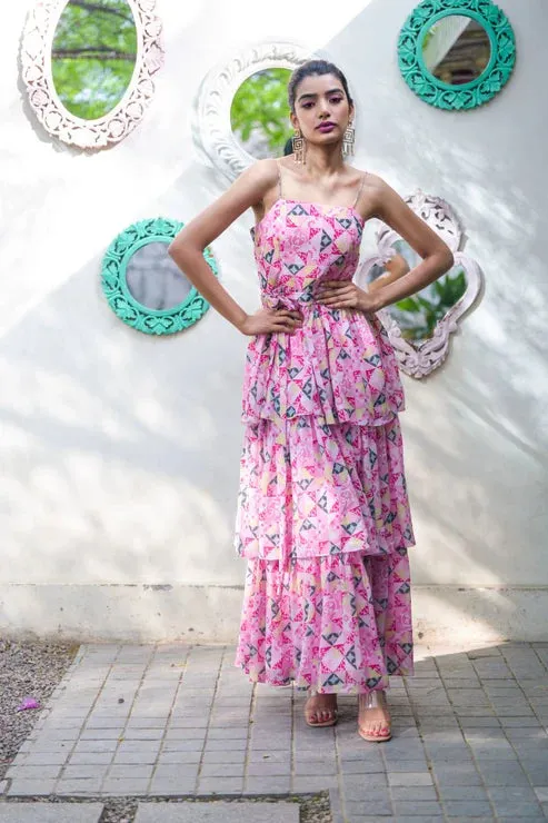 Jacqueline Ruffle Dress