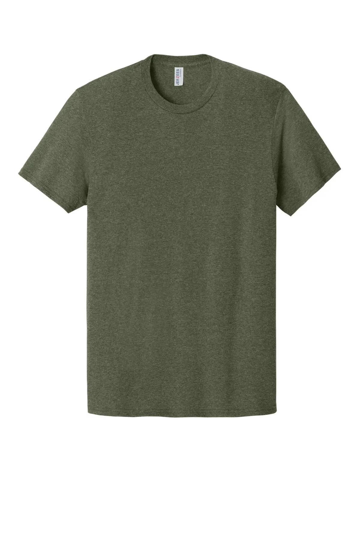 Jerzees Classics Unisex Cotton T-Shirt 363M Military Green Heather