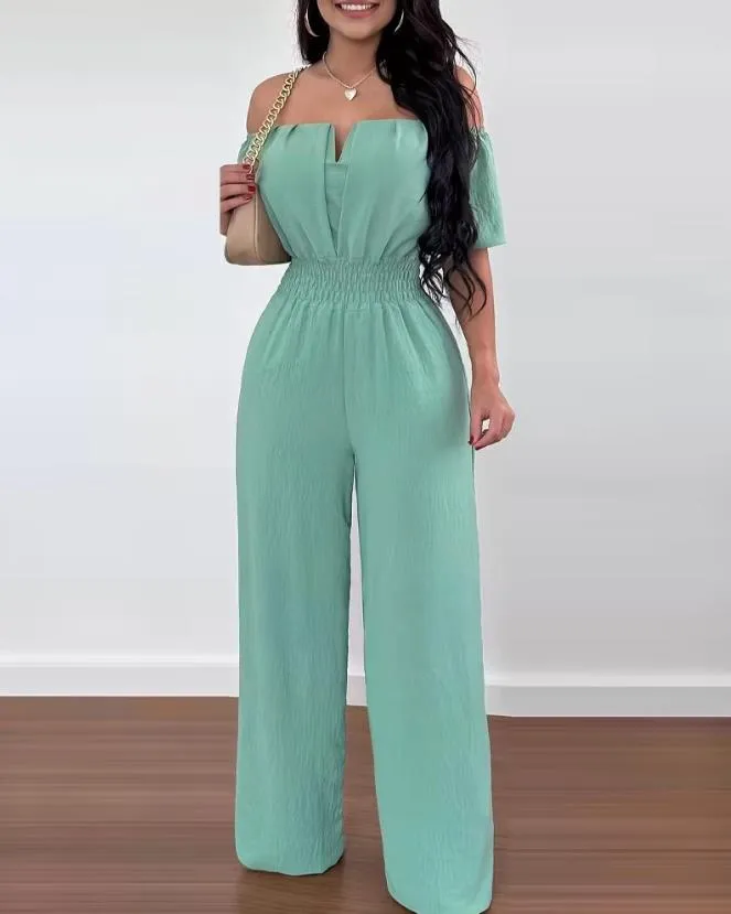 Juliana® | Off-the-shoulder jumpsuit