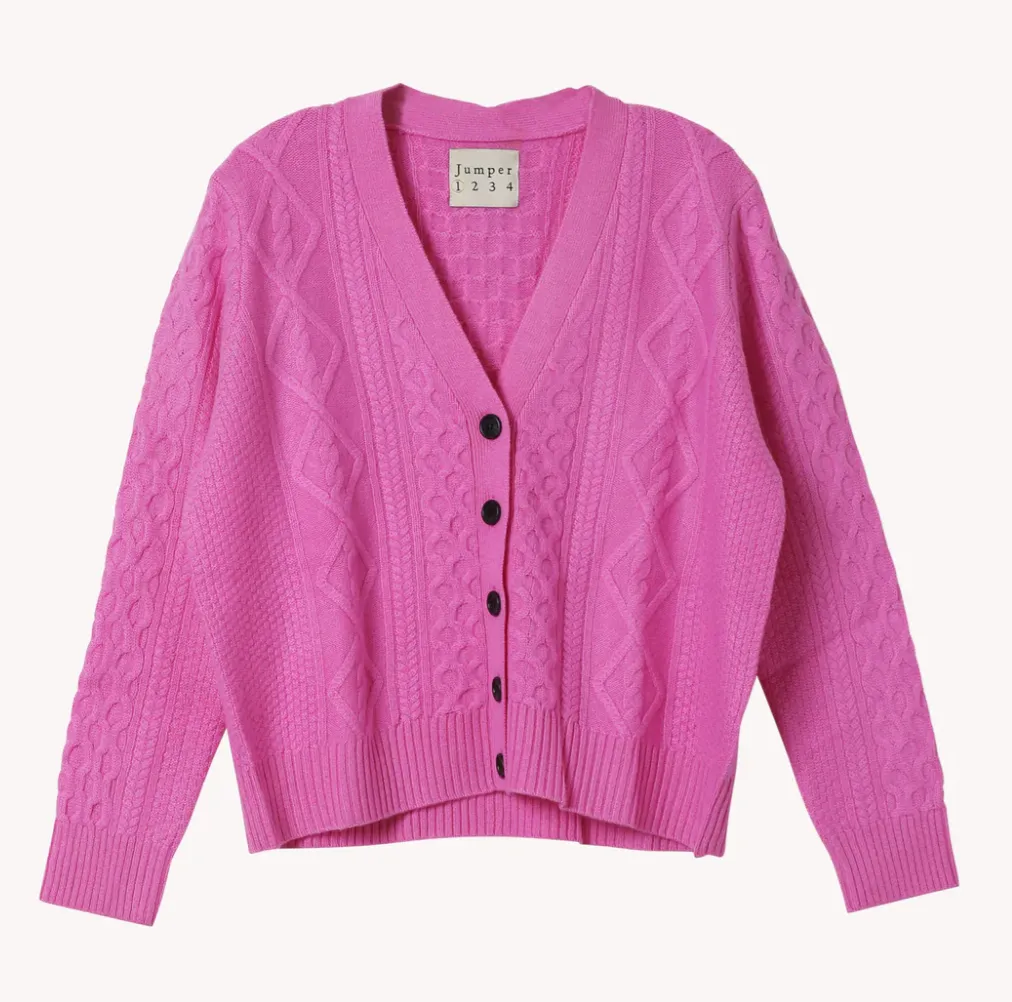 Jumper1234 Aran Cardigan