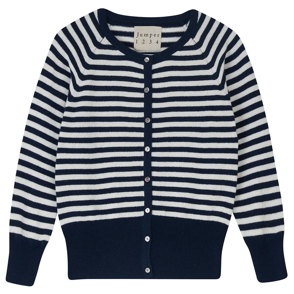 Jumper1234 Stripe Shrunken Cardigan