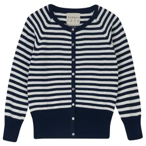 Jumper1234 Stripe Shrunken Cardigan