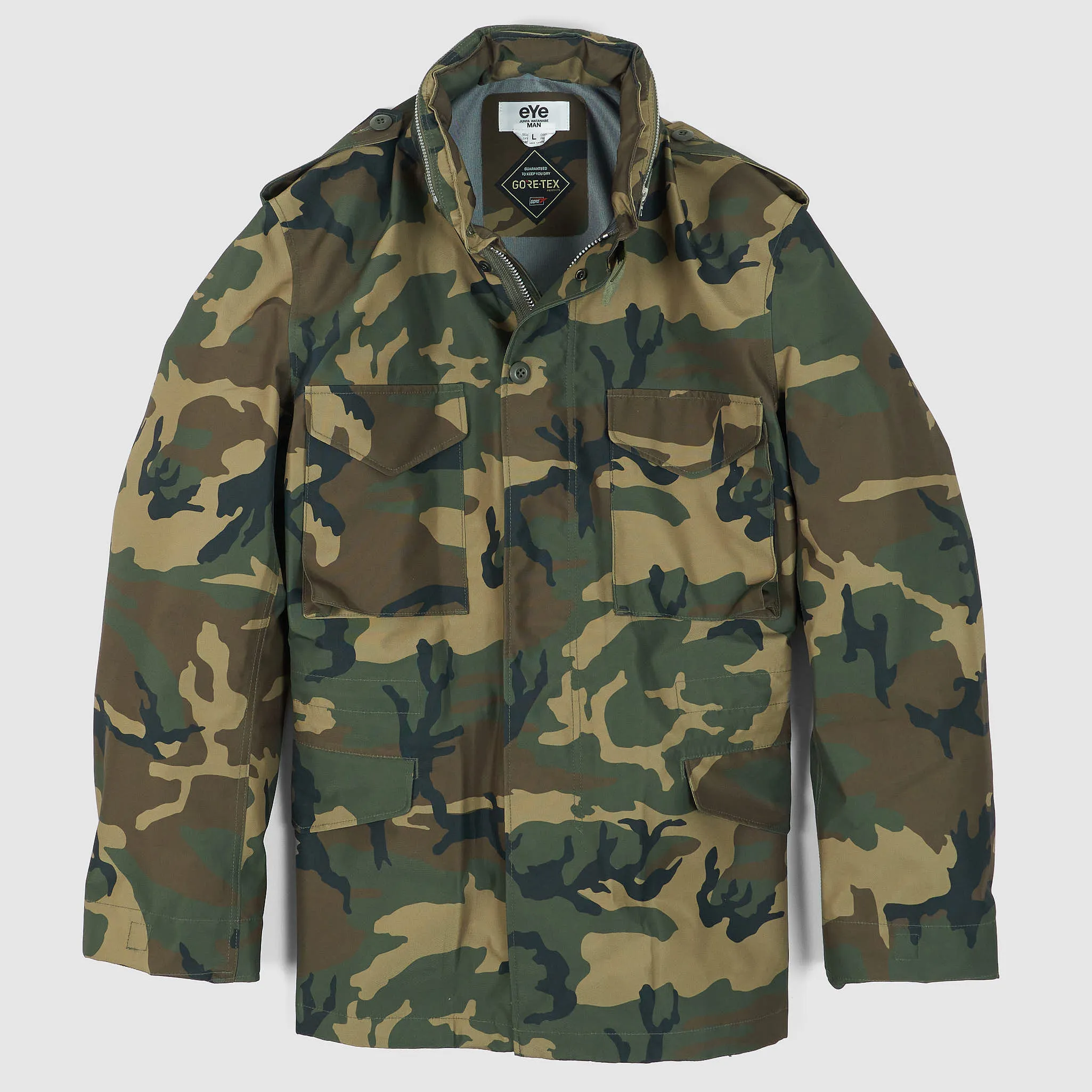 Junya Watanabe Man Camo Gore-Tex Fieldjacket