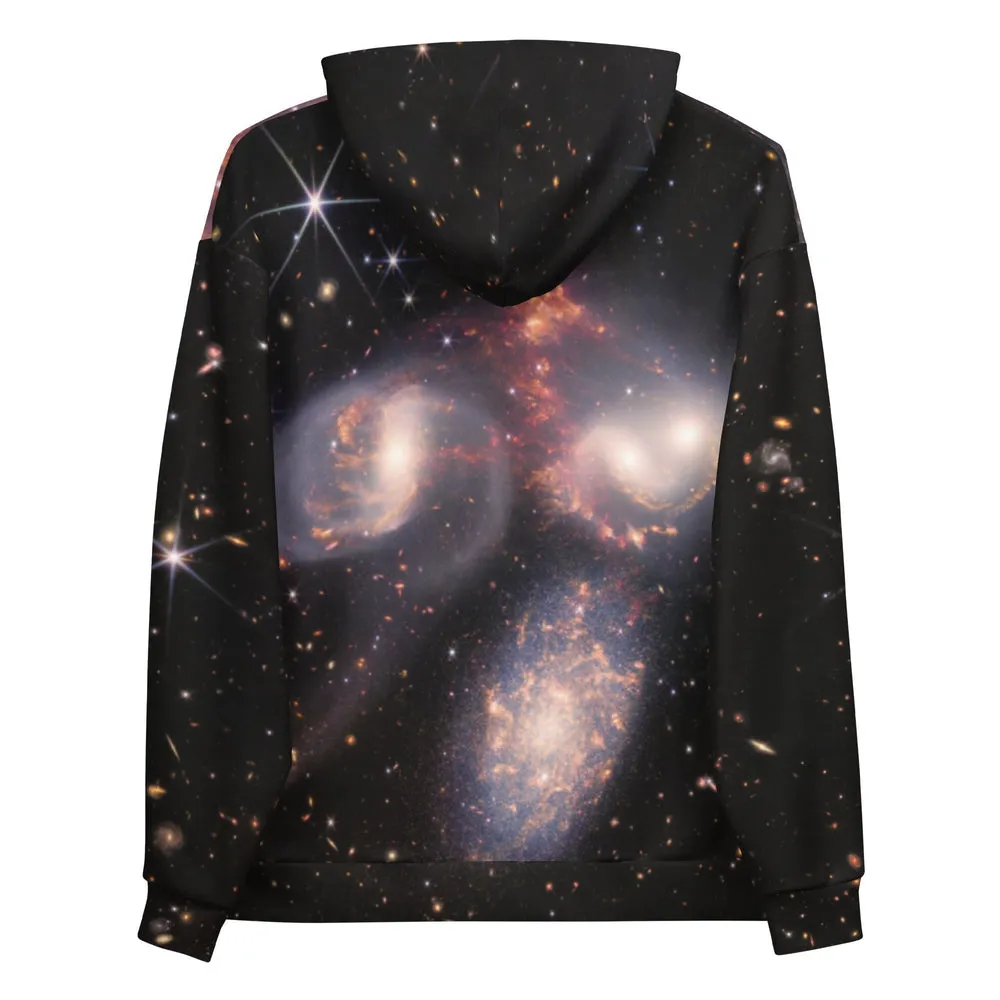 JWST Stephan's Quintet Unisex Hooded Sweatshirt