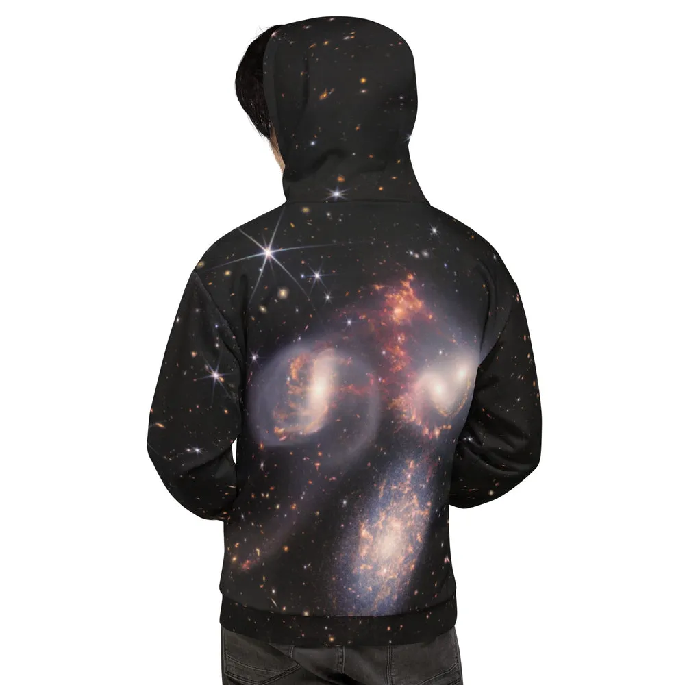 JWST Stephan's Quintet Unisex Hooded Sweatshirt