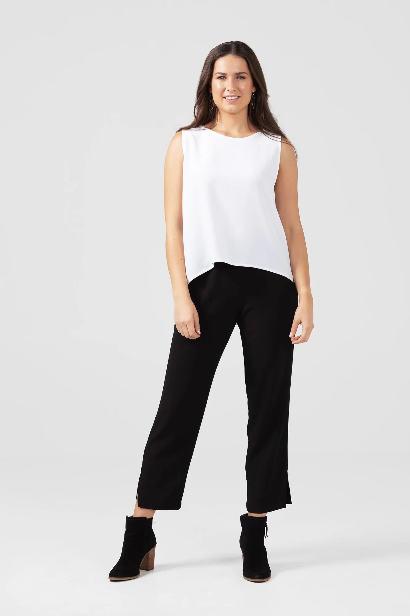 Khaki Slim Leg Casual Pant