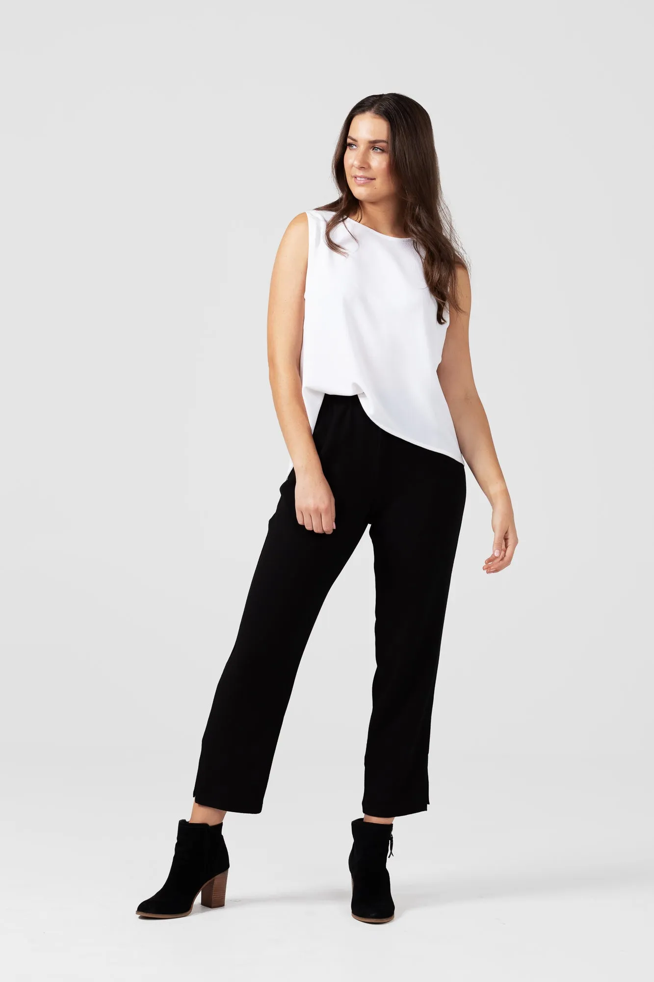 Khaki Slim Leg Casual Pant