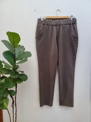Khaki Slim Leg Casual Pant