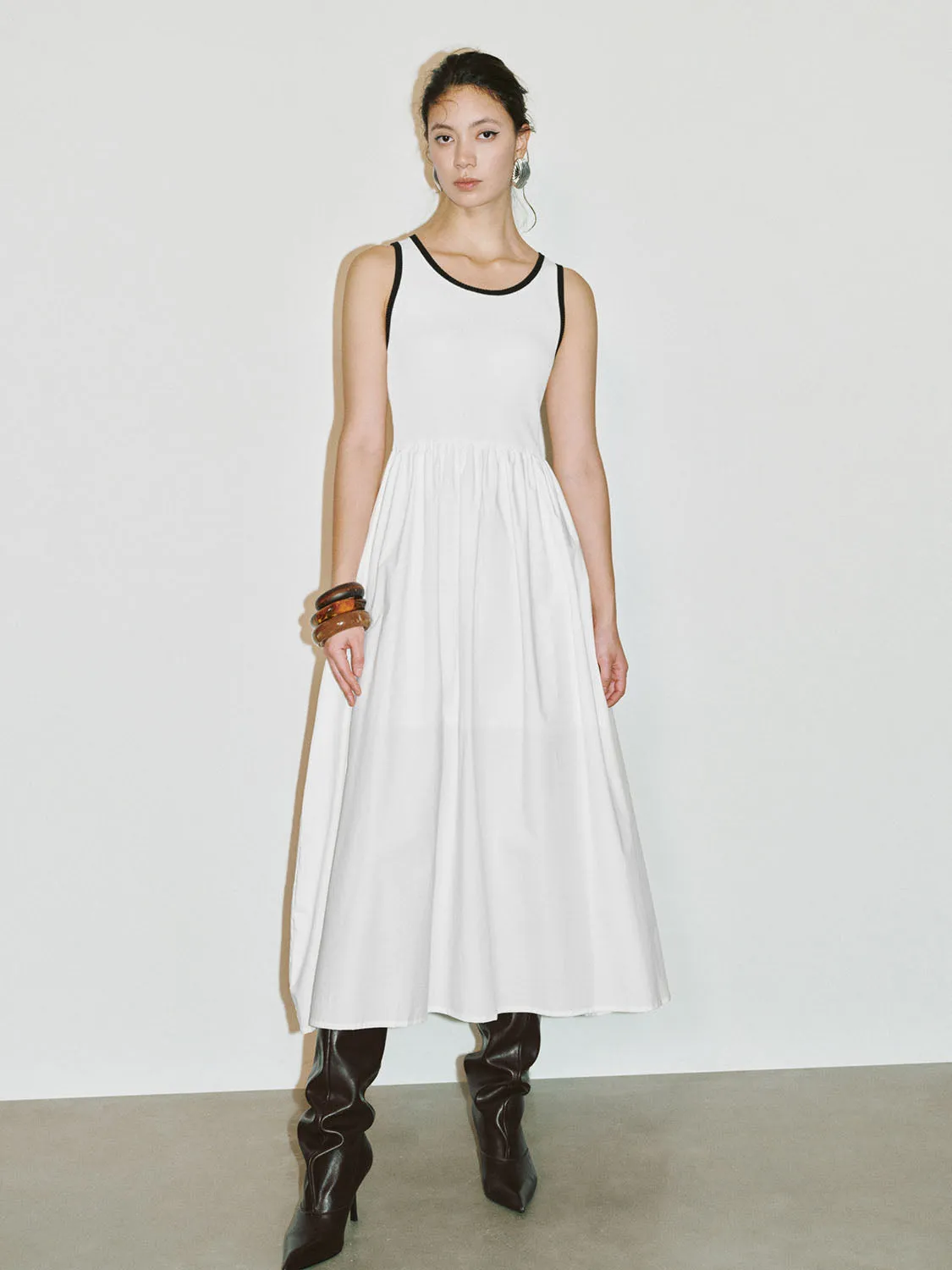 Knitted Sleeveless Dresses