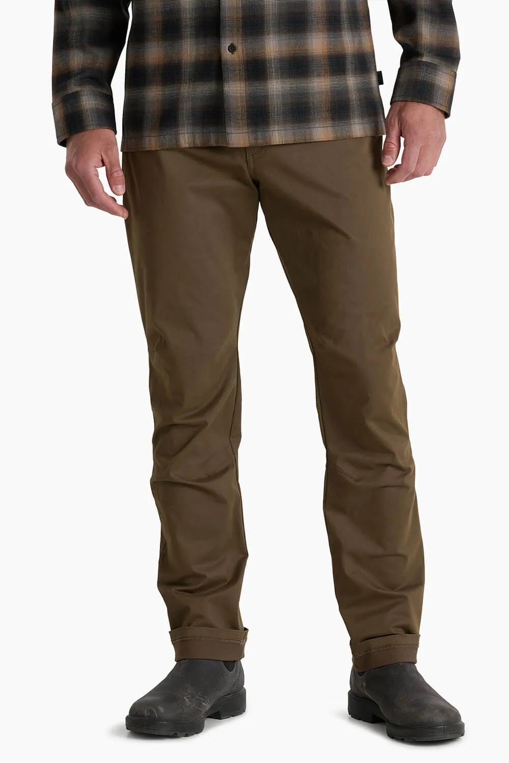 Kuhl Rydr Lite Pants for Men in Burnt Olive | 5320-BURNTOLIVE