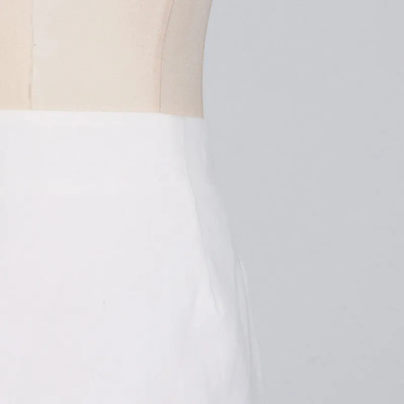 Lace-Up Blazer   High-Waisted Skirt Suit