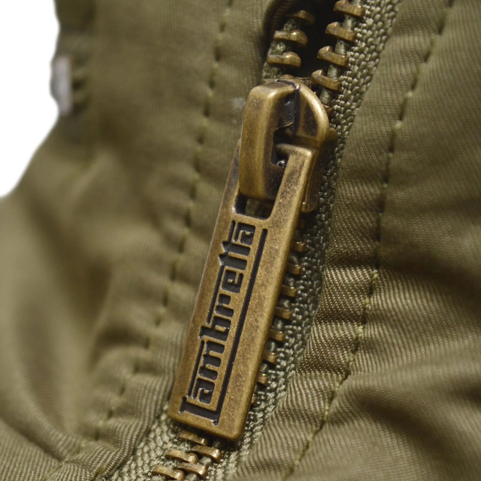 Lambretta Mens M-65 Military Jacket - Khaki