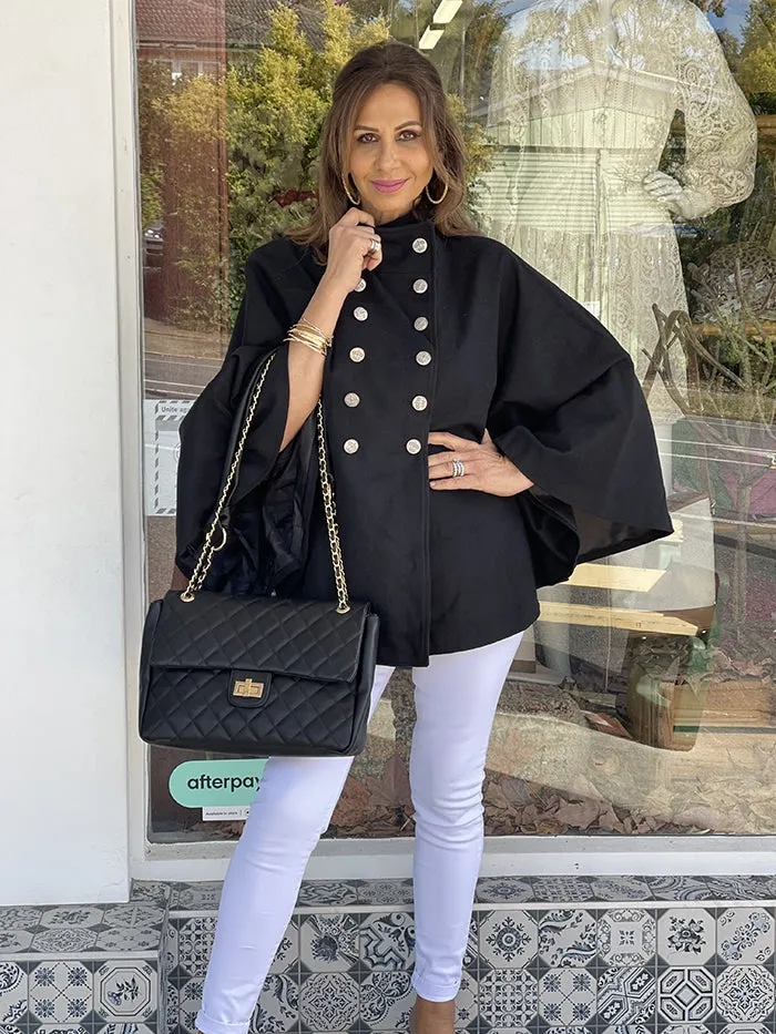 Lara Cape - Black