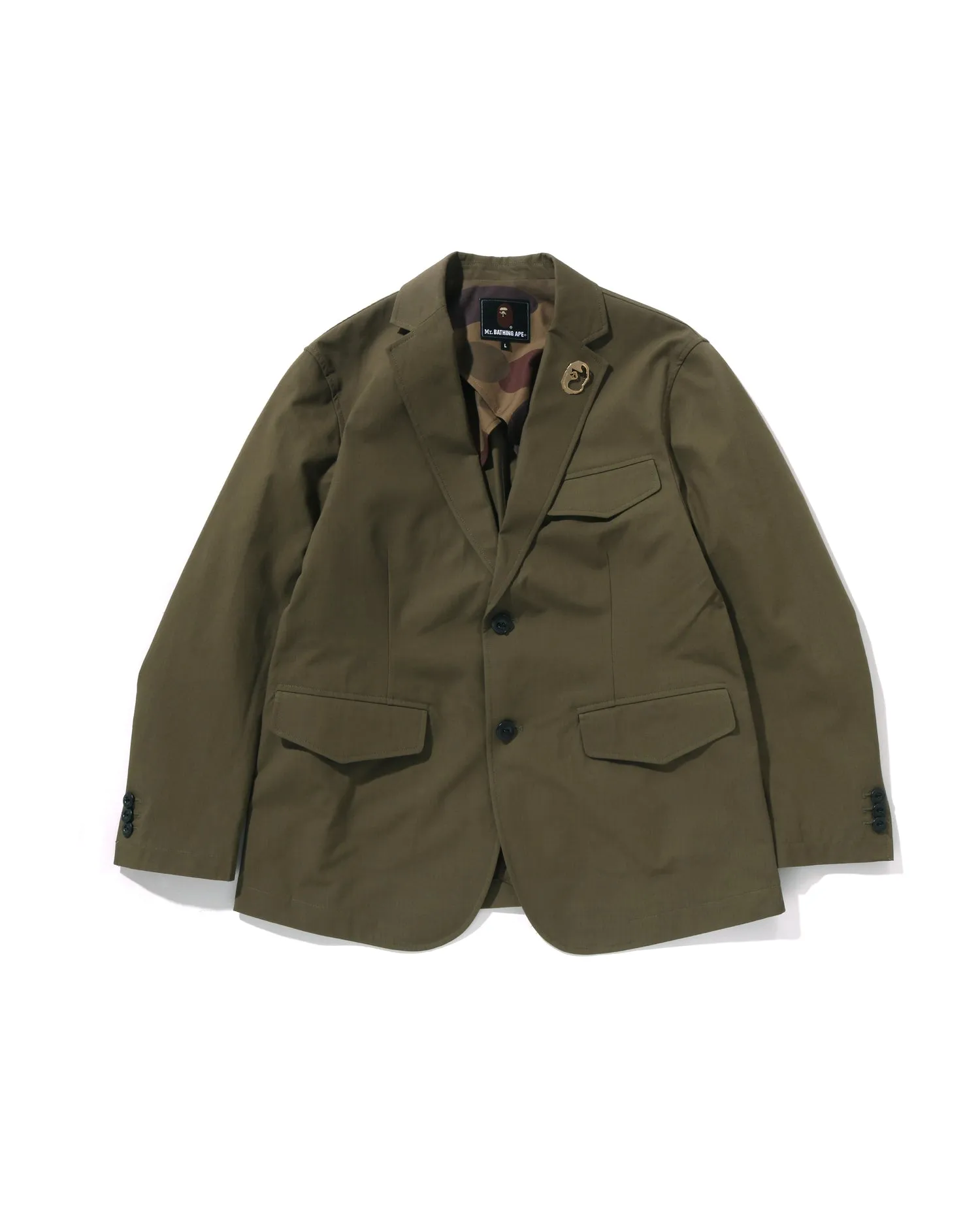 Light Blazer with Metal Button Jacket