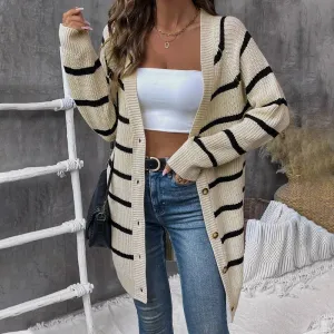 Lovesoft Striped Cardigan