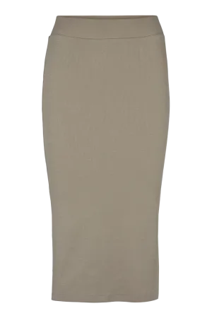 Ludmilla Long Skirt - Vetiver