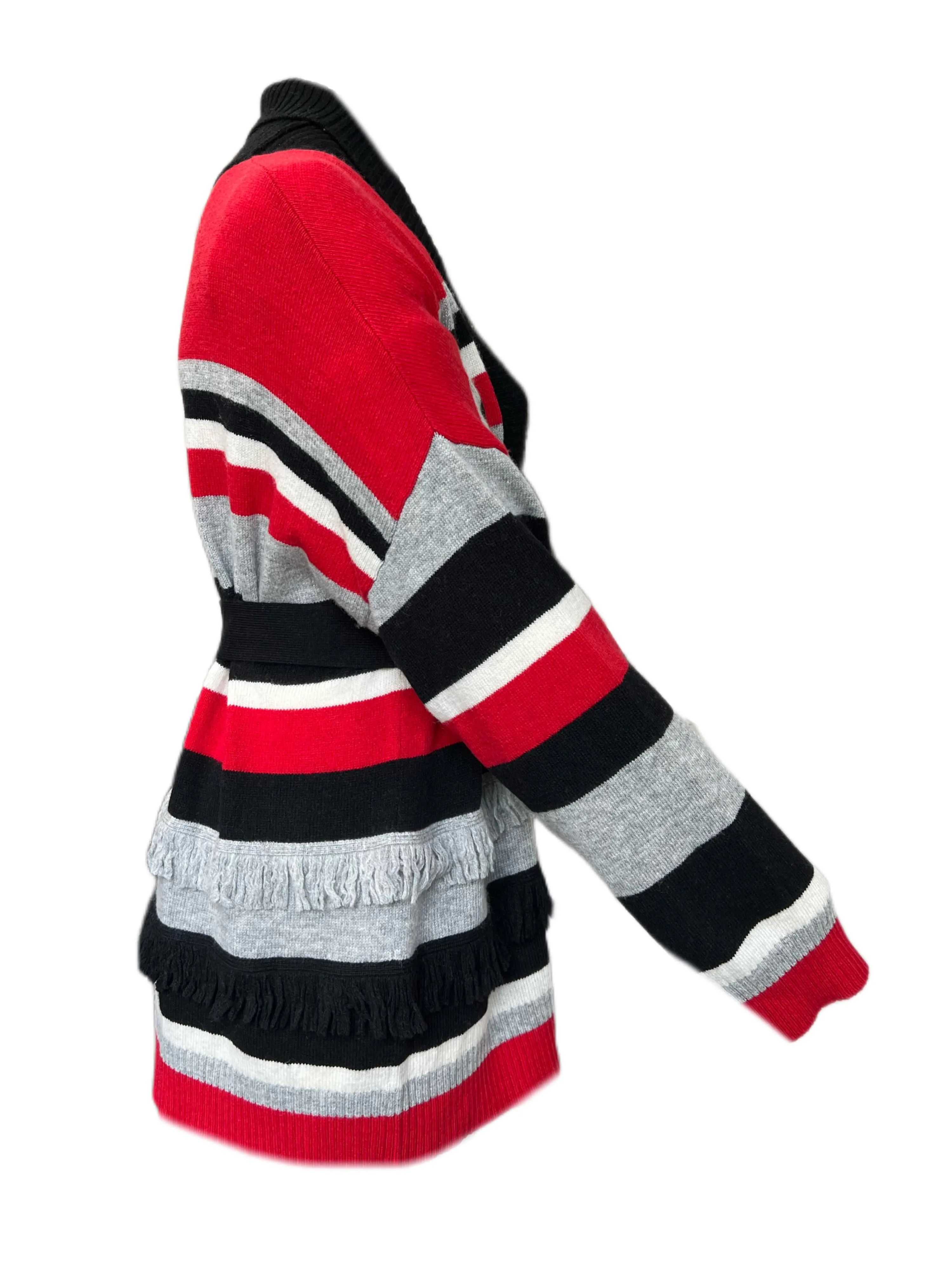 Marina Rinaldi Women's Multicolor Mallo Knitted Cardigan Size XL NWT