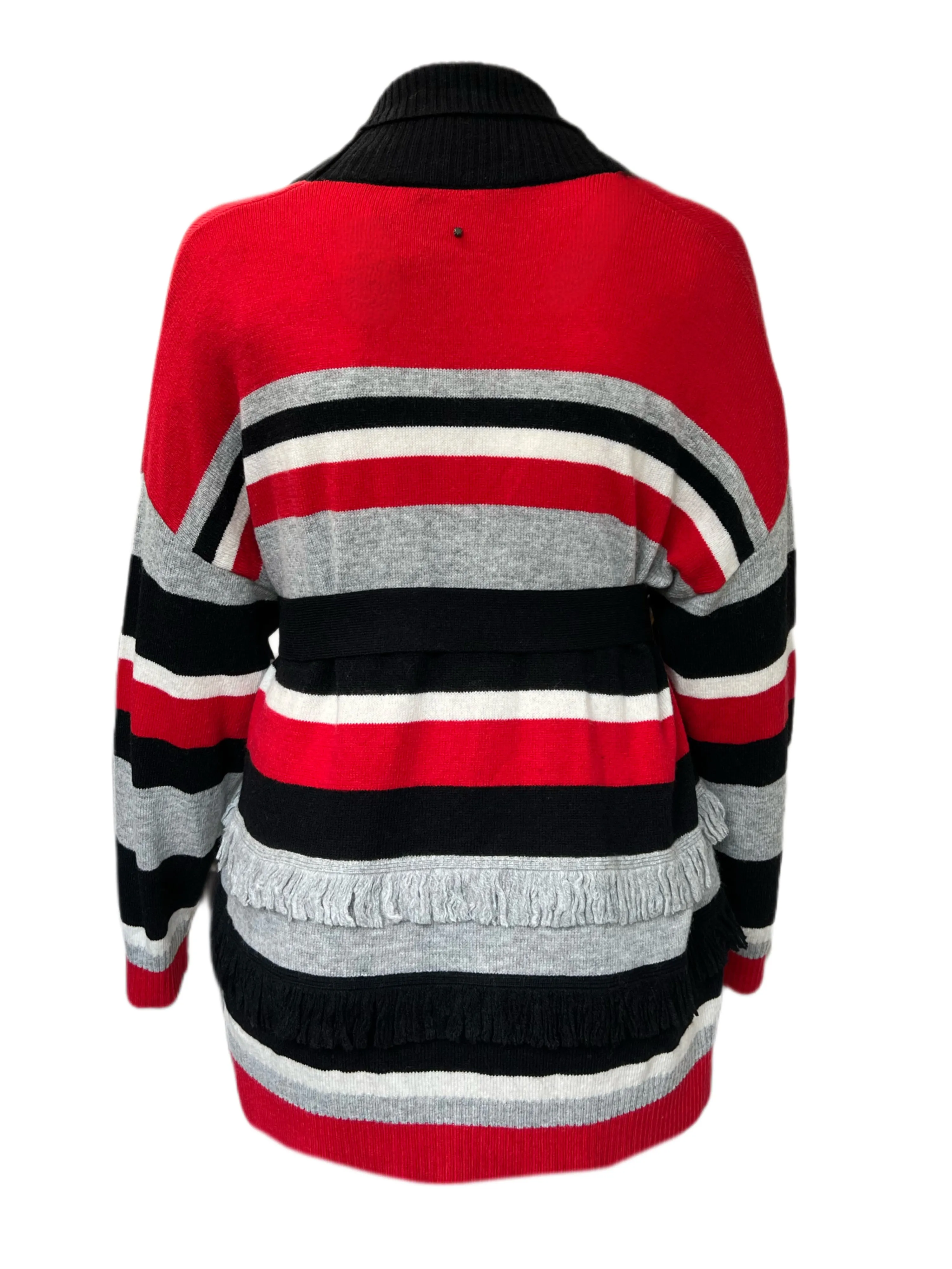 Marina Rinaldi Women's Multicolor Mallo Knitted Cardigan Size XL NWT