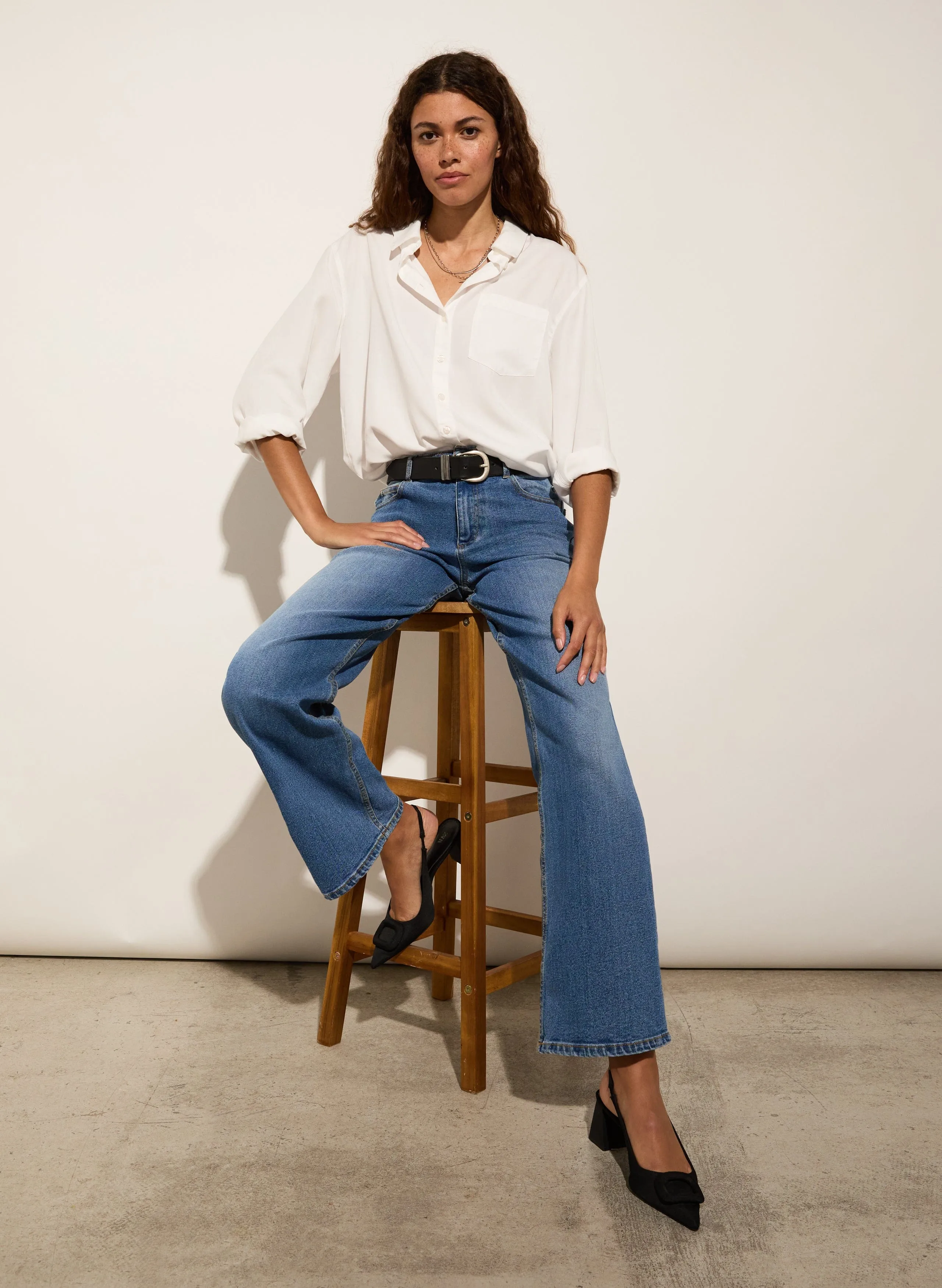 Martyna TENCEL™ Relaxed Shirt | Pure White